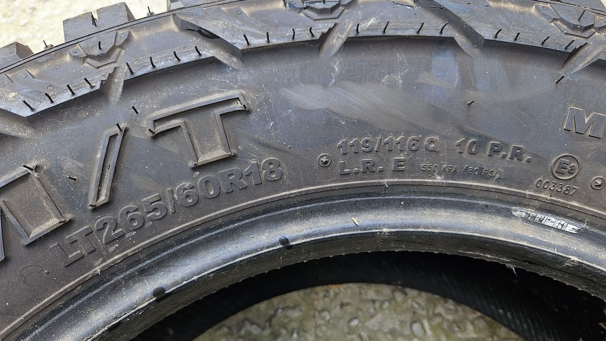 Грязевые покрышки Starmaxx M/T 265/60/R18