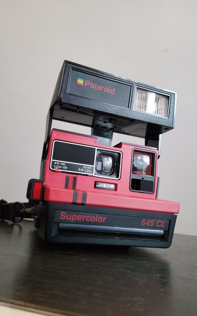 Polaroid Supercolor 645 CL – aparat natychmiastowy retro