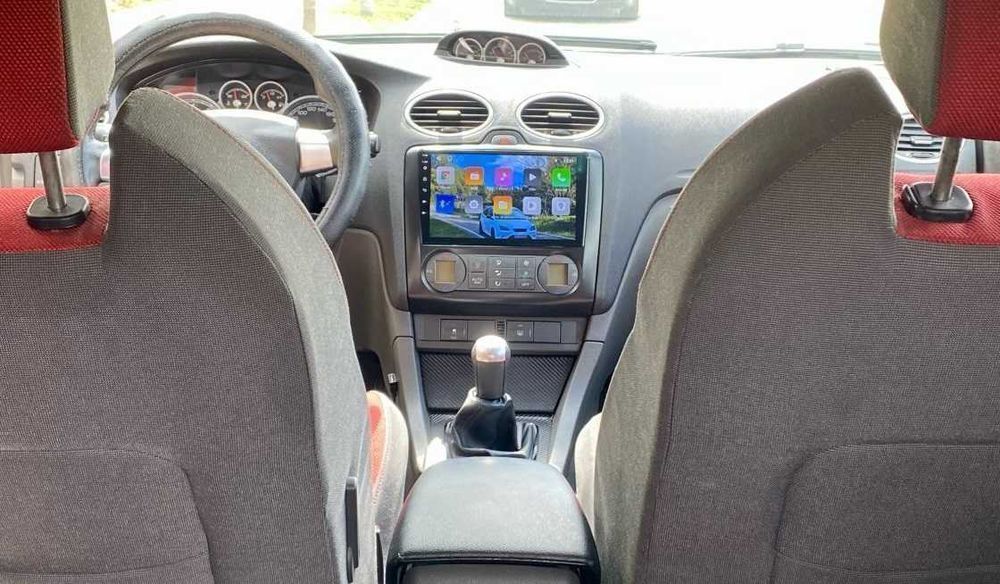Radio 2DIN 9" Android Auto CarPlay Navi GPS Ford Focus MK2 PL