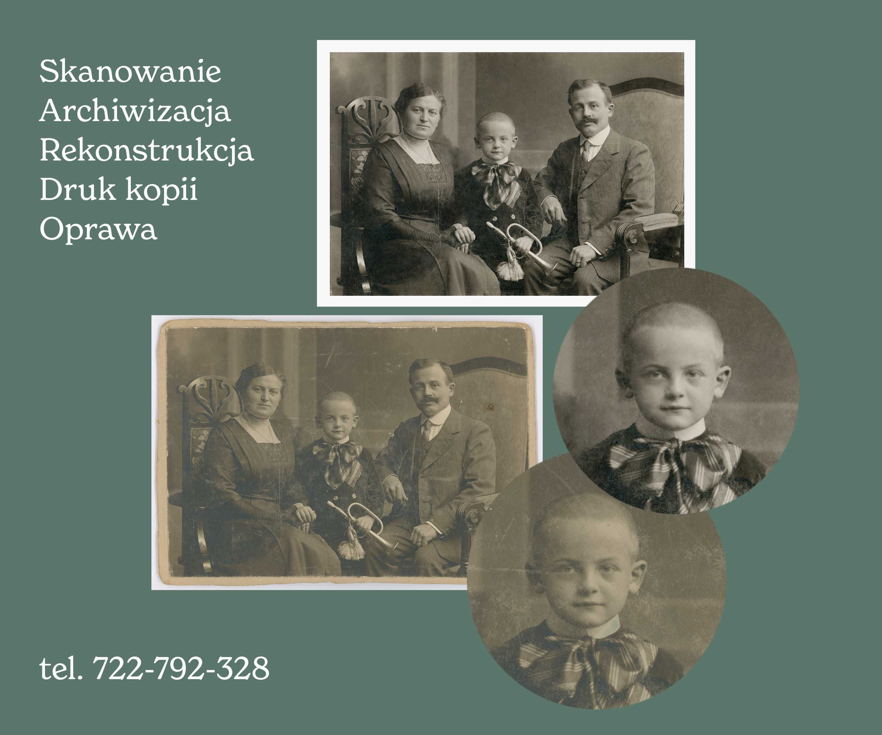 Skanowanie i Archiwizacja zdjęć, negatywów, dokumentów, dzieł sztuki