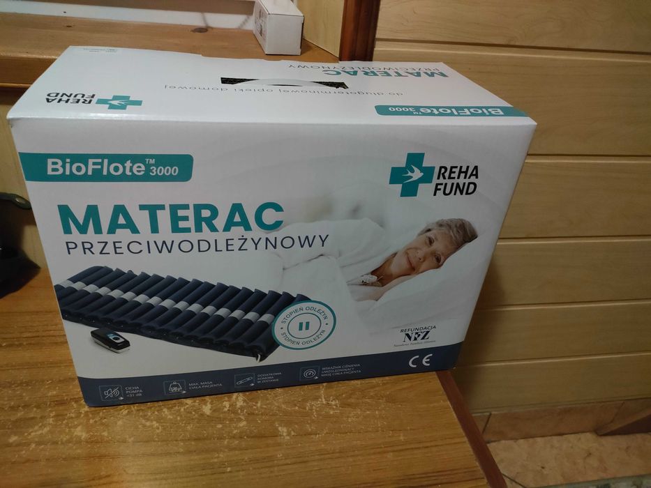 Materac przeciwodleżynowy BioFlote 3000