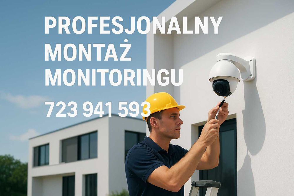 Monitoring, montaż kamer i monitoringu