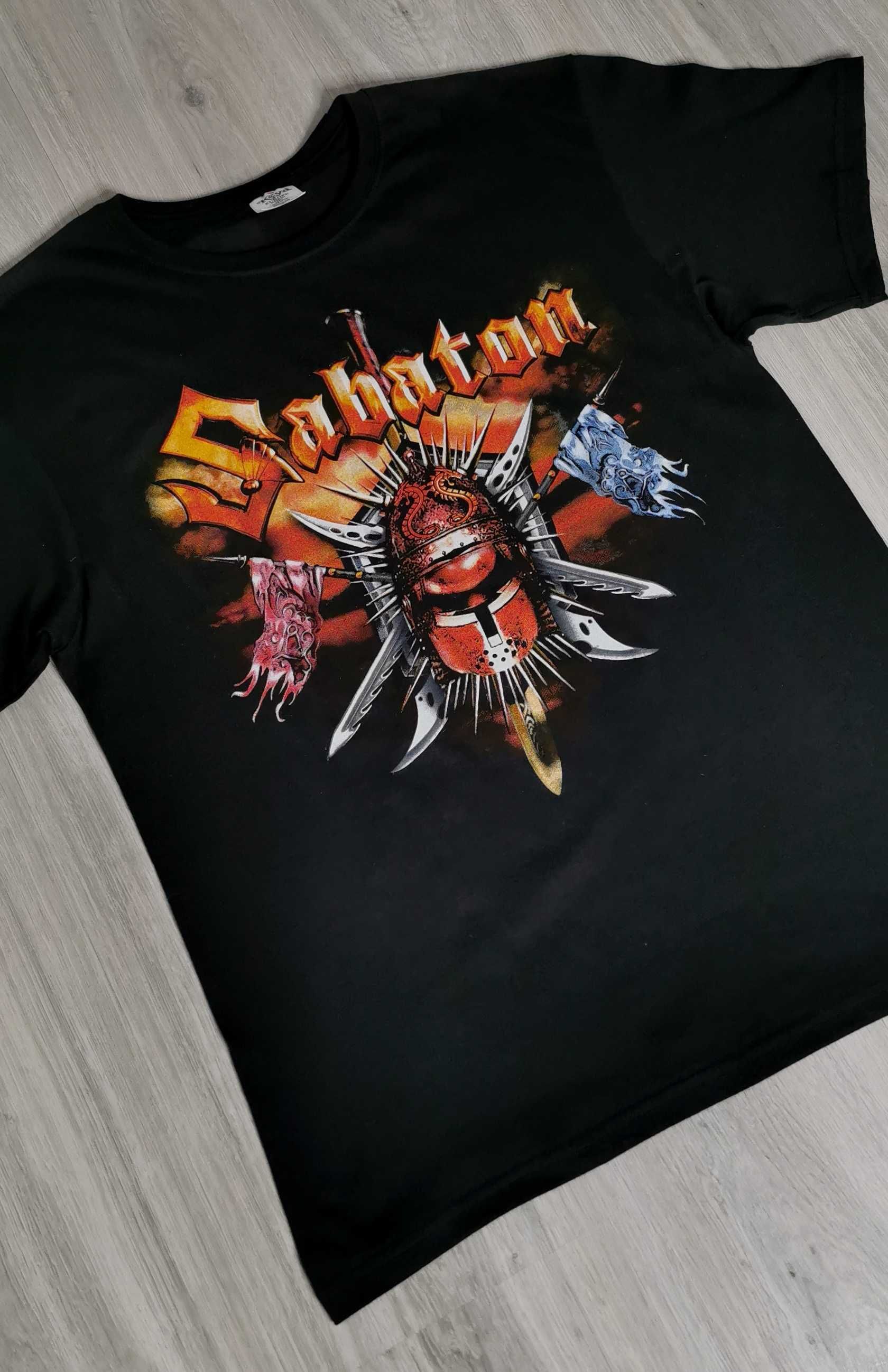 T-shirt koszulka zespół Sabaton Joakim Broden big print rozmiar S/M