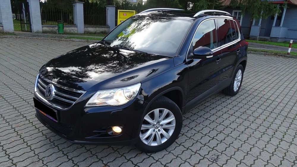 Volkswagen Tiguan VW TIGUAN 2,0 BENZYNA 4x4,klima,alu,elektryka,nawi,szyberdach,czujniki