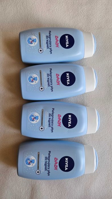 Nivea Baby pielęgnujący plyn do kąpieli żel balsam hipoalergiczny