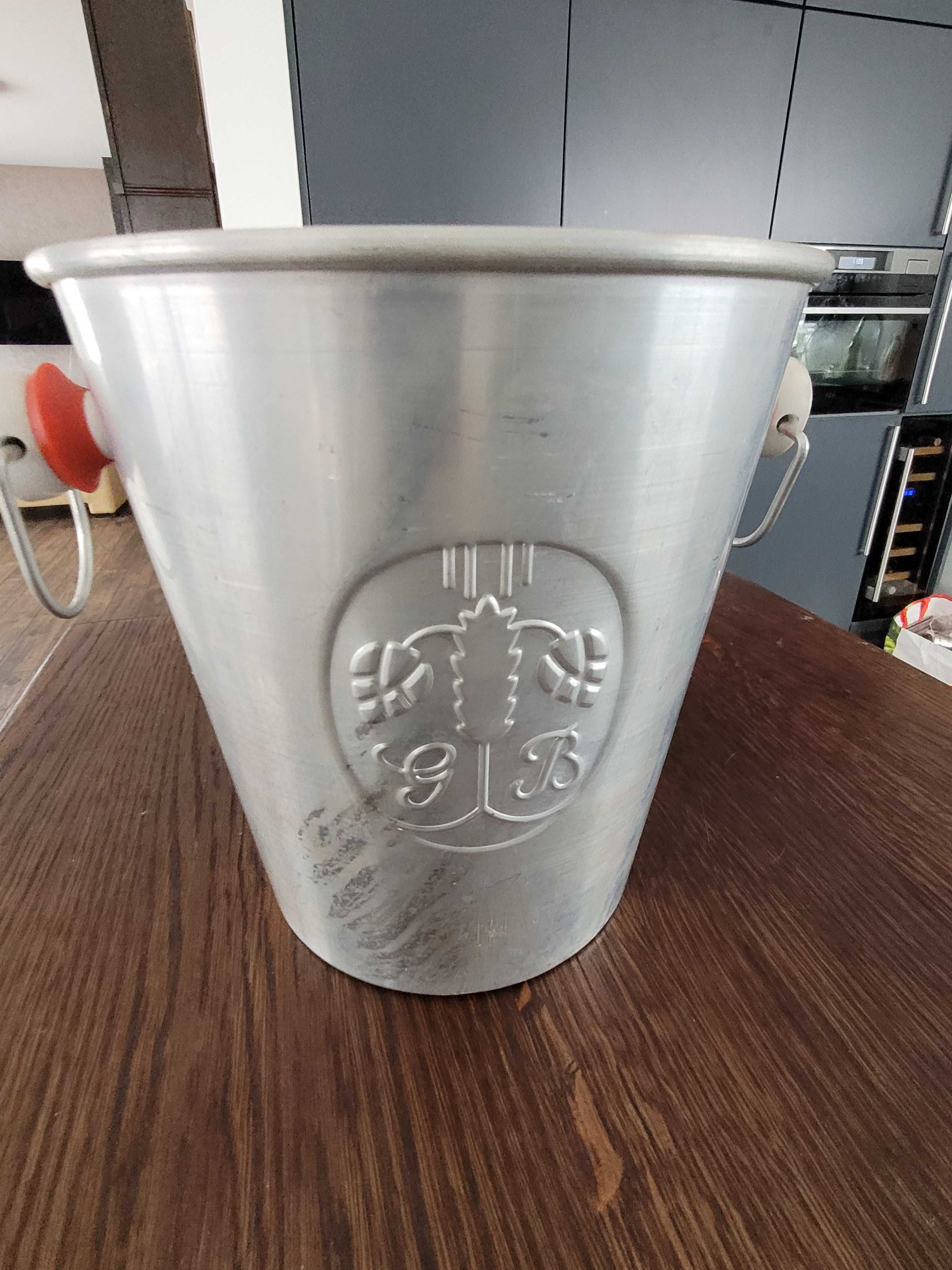 cooler Grolsh, pojemnik do lodu, aluminiowy