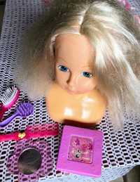 Лялька, голова-маникен для моделювання зачісок