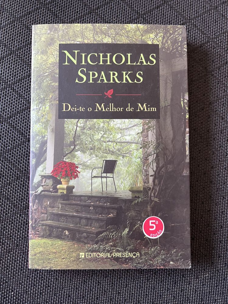 Livros de Nicholas Sparks - NOVOS e SEMI-NOVOS