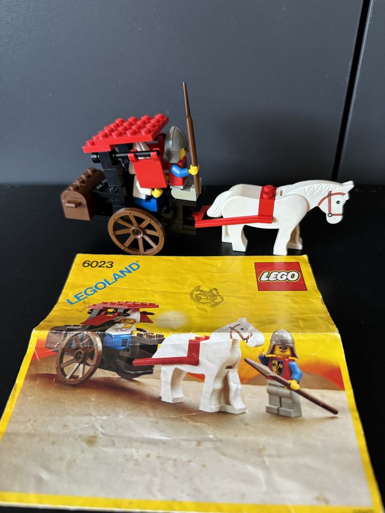 Lego 6023 kareta królowej castle