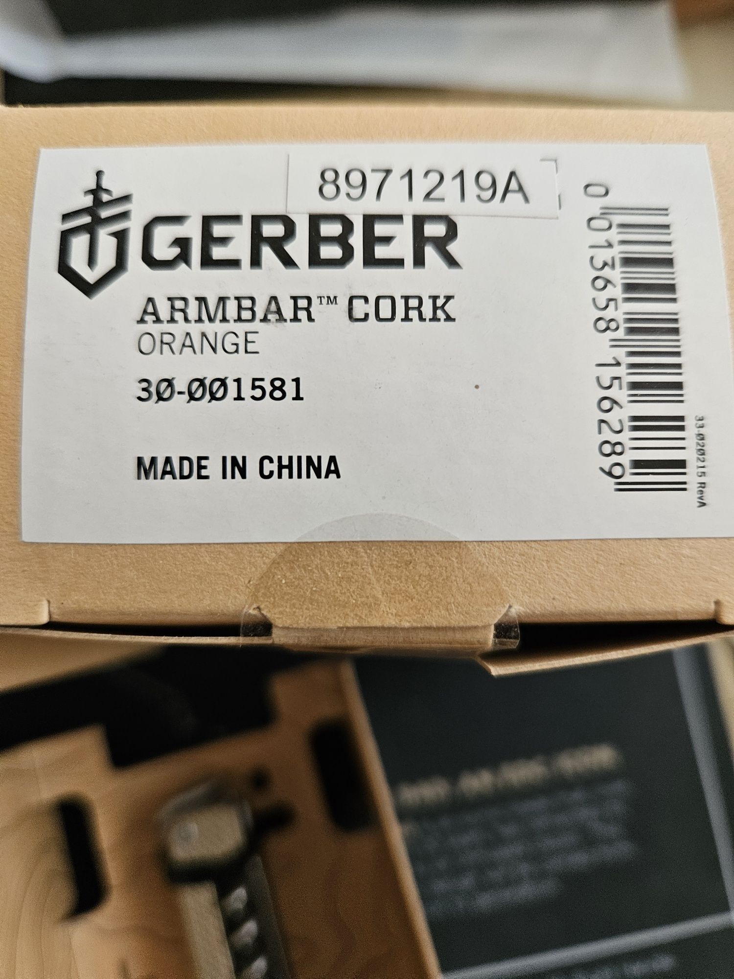 Gerber Armbar Cork gold, orange, мультитул