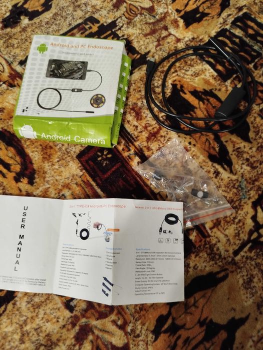 Ендоскоп для мобільного телефону.