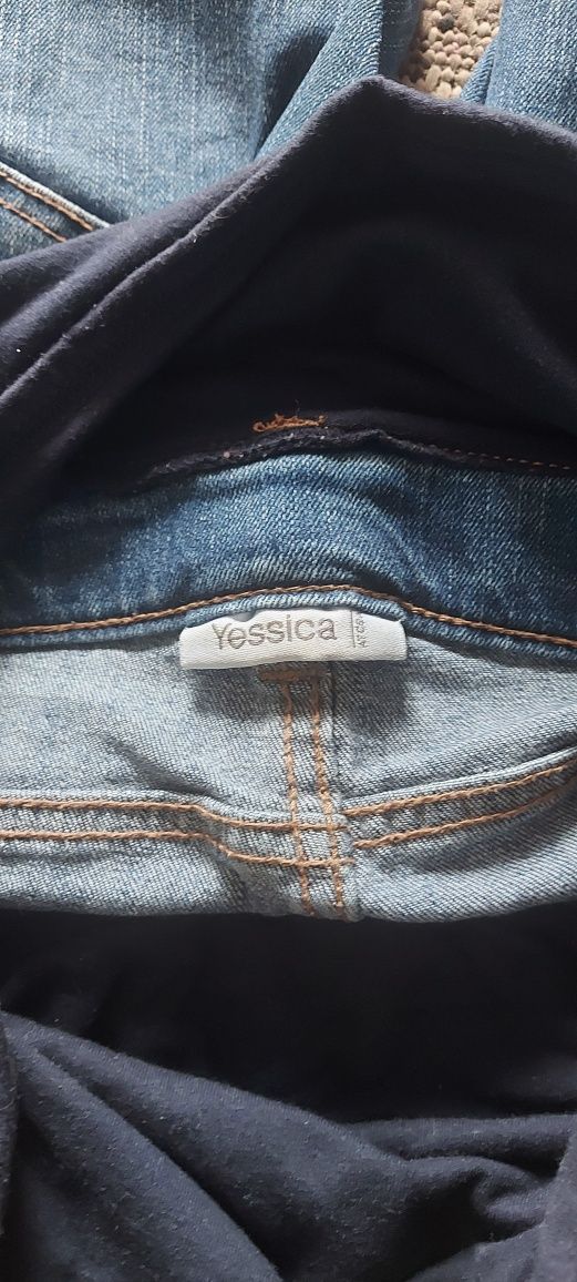 Ciążowe jeansy Yessica roz. 36 (regulacja pasa)
