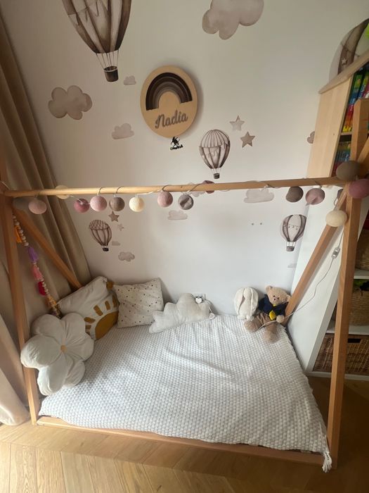 Łóżeczko dziecięce tipi 140x70