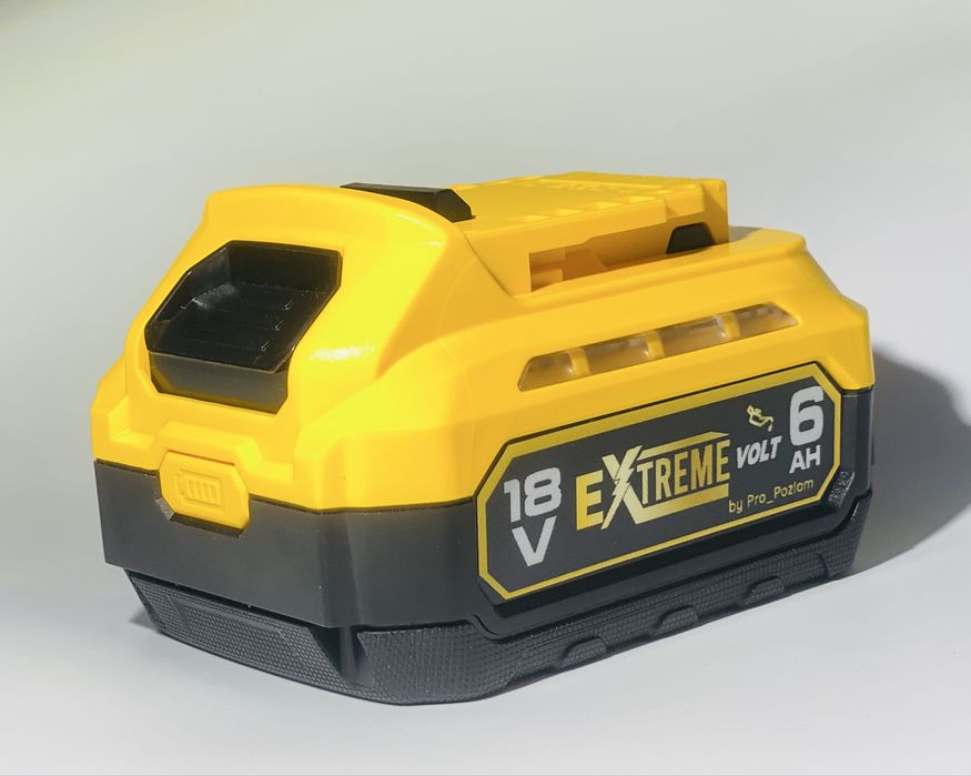 Dewalt XR Akumulator Do Dewalt 18V 6.0Ah Li-Ionz gumową powłoką