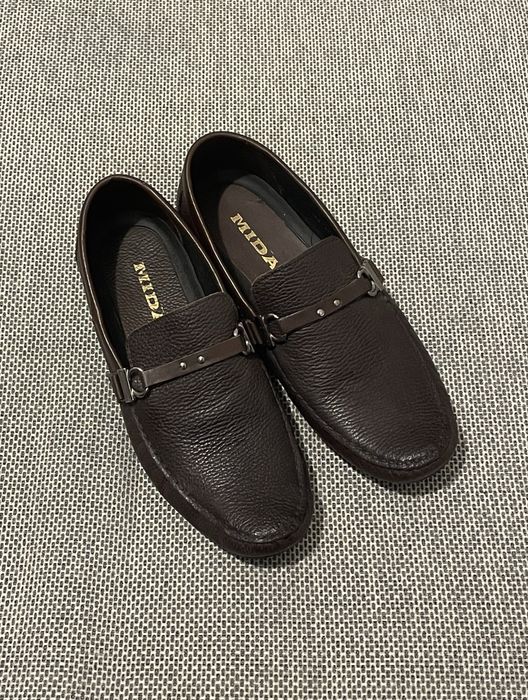 Чоловічі шкіряні туфлі mida