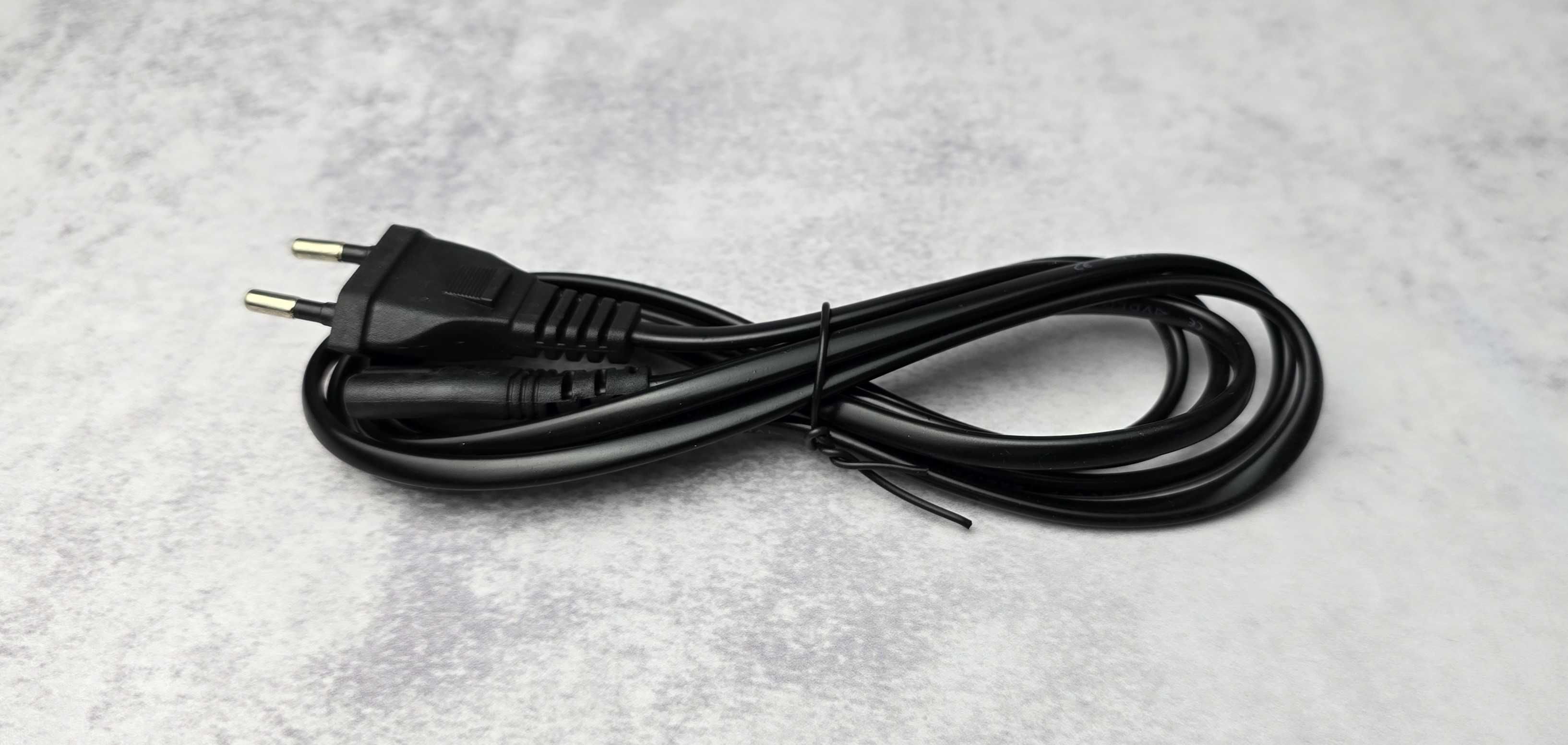Мережевий кабель живлення 220 V IEC C7 2pin 1.8м (є у кількості)