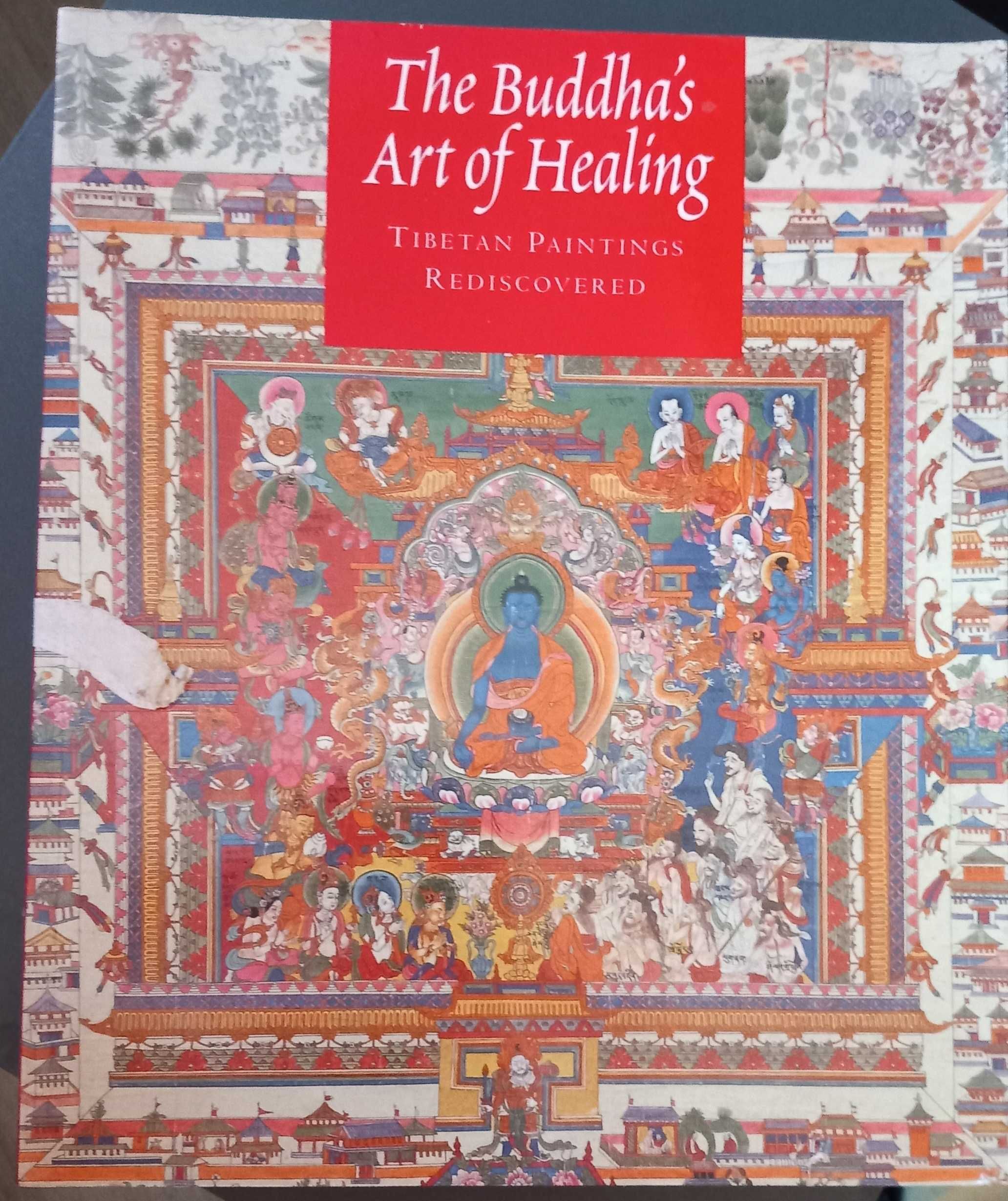 Livro - The Buddha's Art of Healing - Pinturas Tibetanas redescobertas