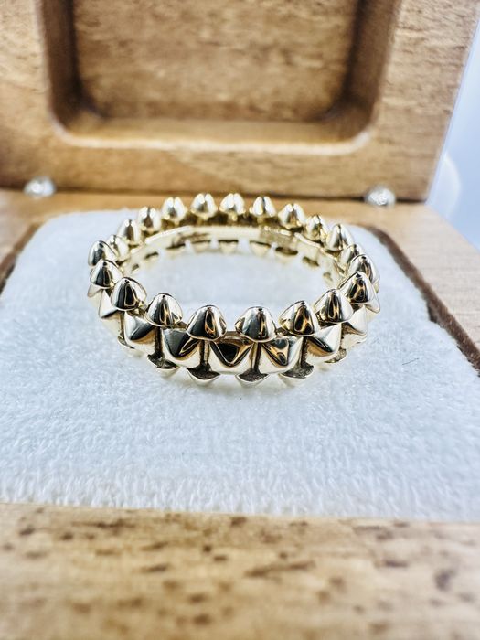 Золотое кольцо cartier 585