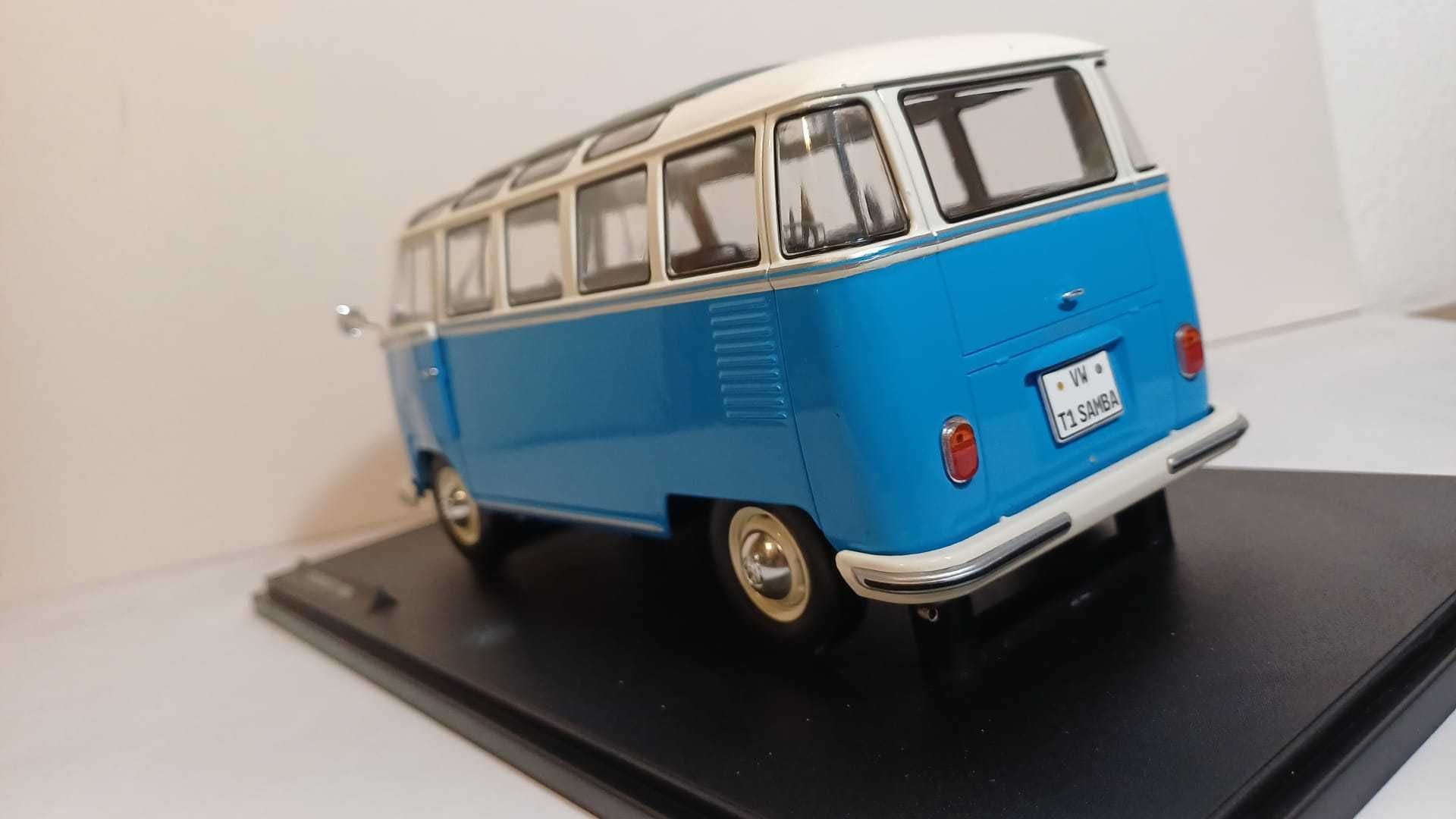 1/18 VW T1 Pão de forma Samba az - Solido
