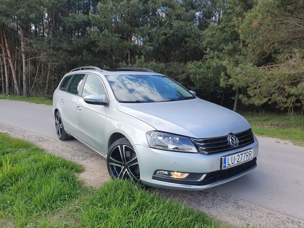 Passat b7  1.4 benzyna, skrzynia  DSG ,Szklany dach!