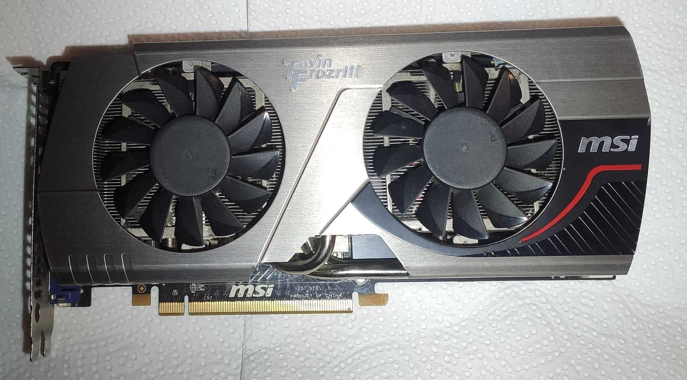 Karta graficzna MSI GeForce GTX 570 TwinFrozr III 1,28GB