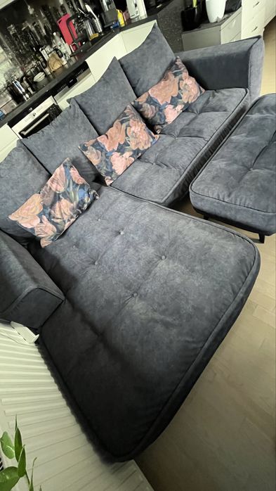 Sofa narożnik 175x256 cm Befame Belavio piekna