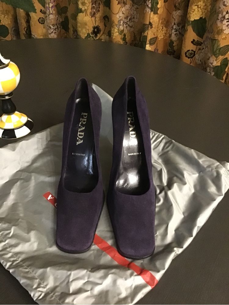 PRADA оригинал туфли женские  р 39-40