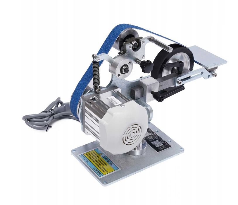 Szlifierka taśmowa 0,55kW z regulacją obrotów, stacjonarna