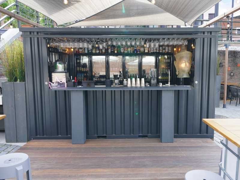 Kontener barowy lub kontener gastronomiczny | składalny