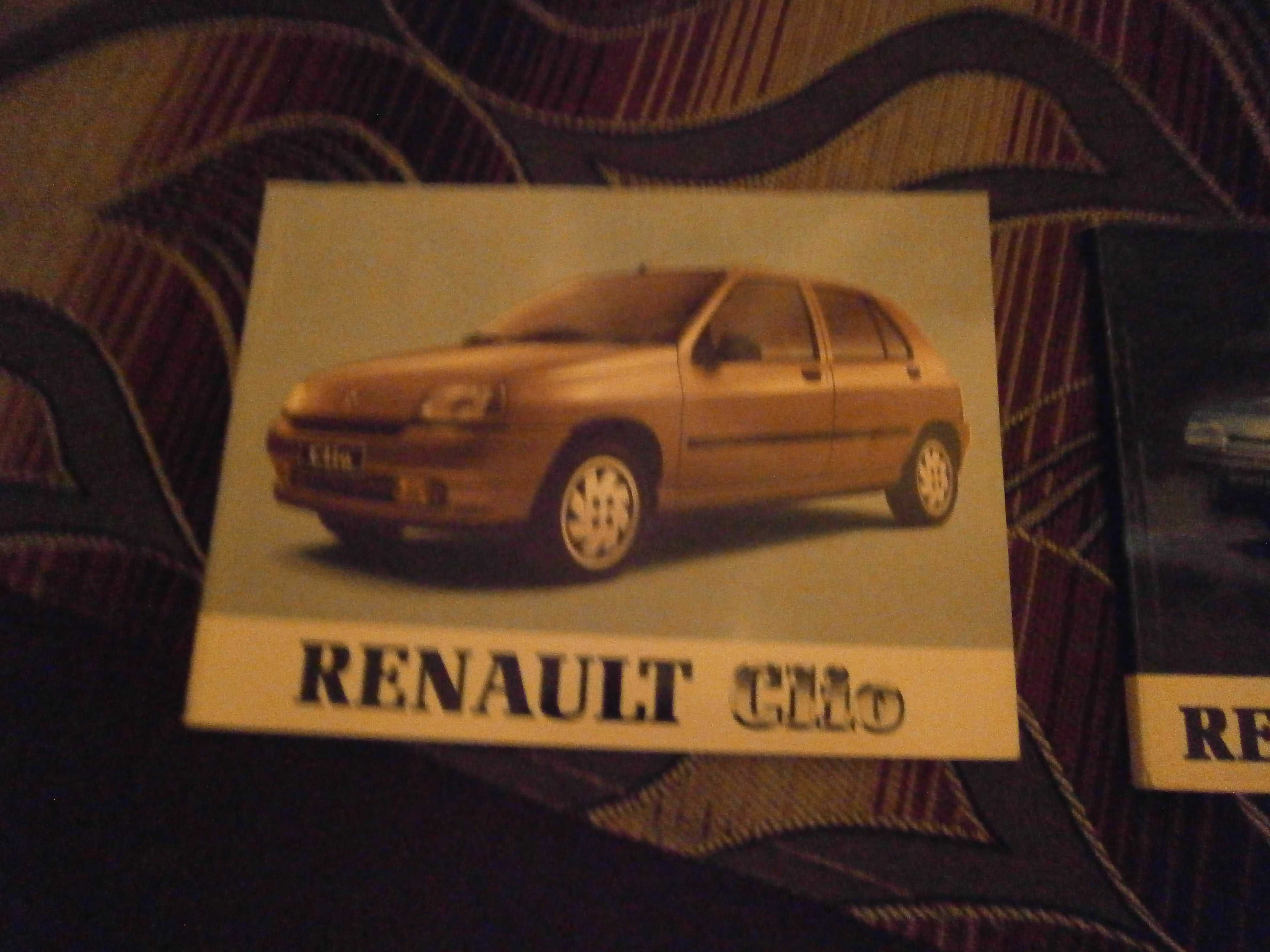 Książka obsługi Renault 21 Nevada, Renault Clio
