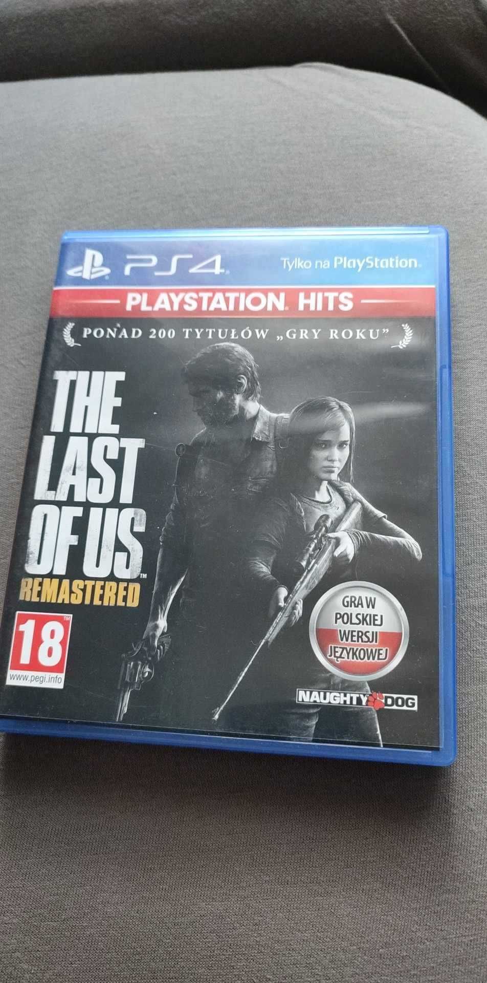 The Last of Us Remastered GRA PS4 IDEALNA opakowanie i płyta PS4