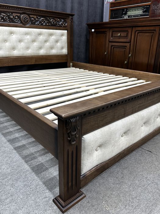 Ліжко дубове,масив дуба,160х200