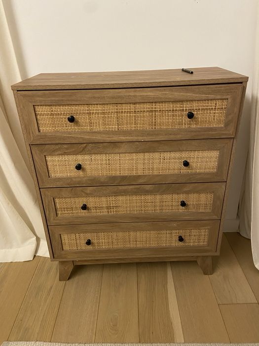 Comoda ratan 4 gavetas