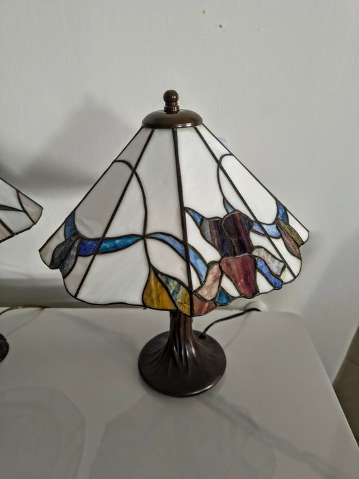 Tiffany lampy witrażowe stołowe / nocne / biurowe Art deco