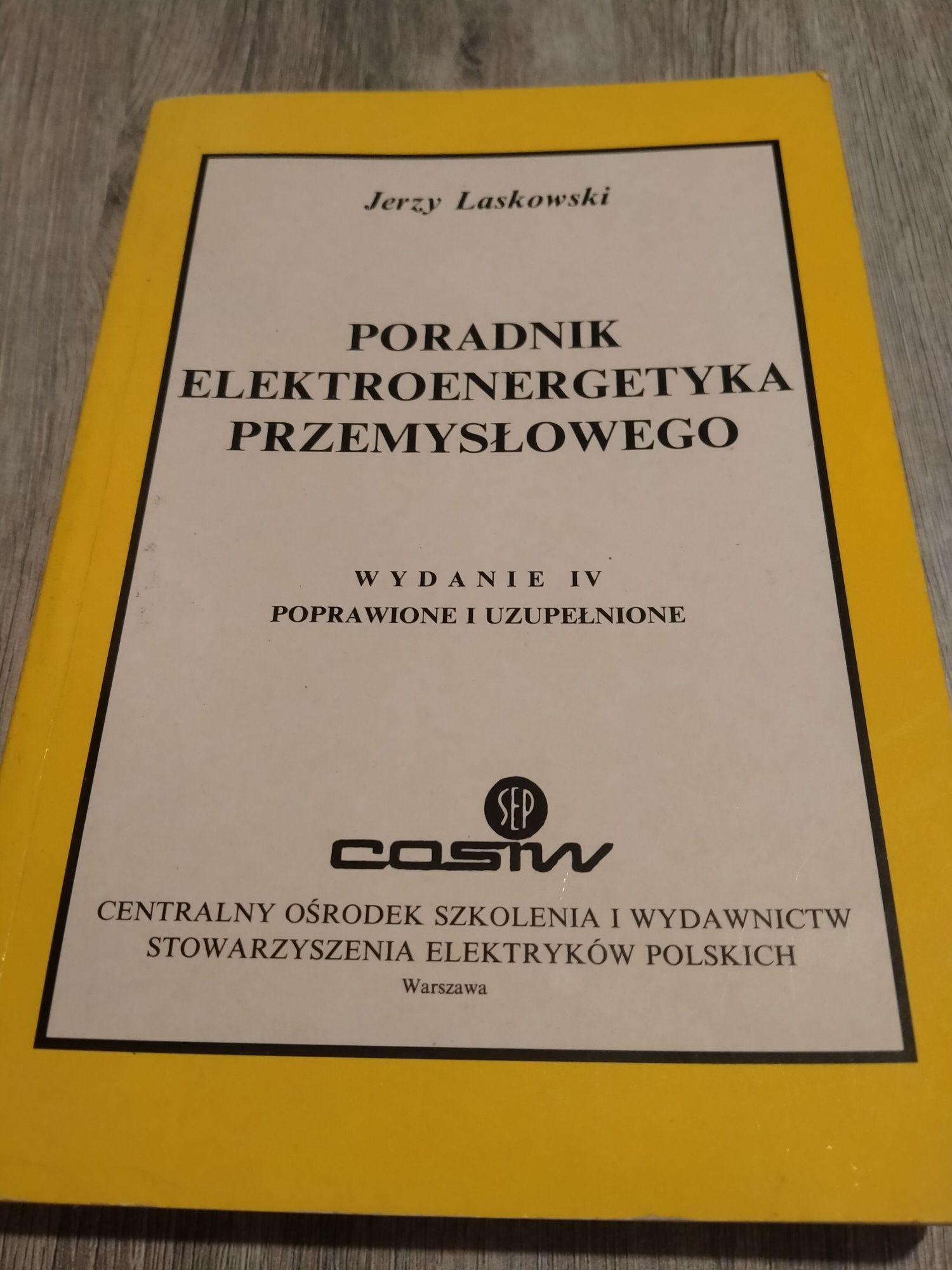 Jerzy Laskowski Poradnik elektroenergetyka przemysłowego