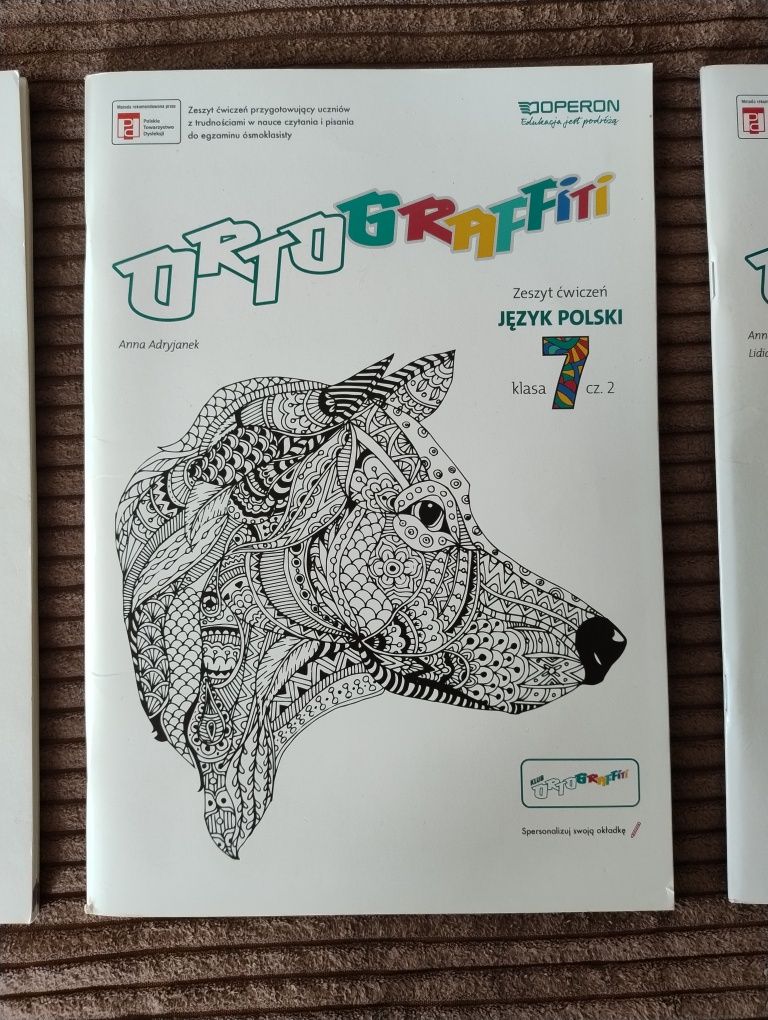 Ortograffiti klasa 7 - matematyka i język polski
