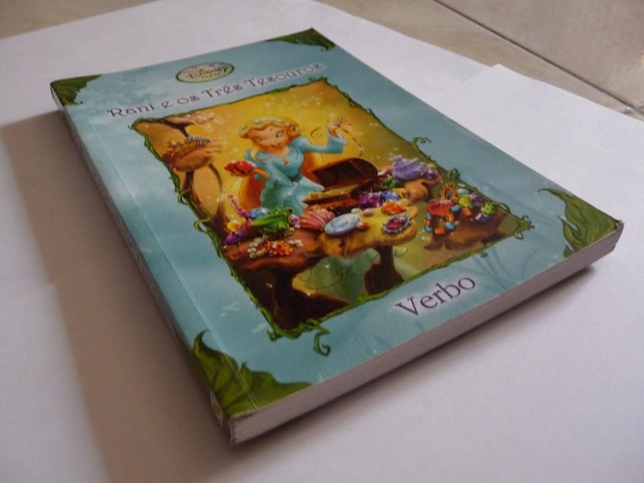 Livro infantil "Rani e os Três Tesouros" (coleção Fadas Disney)