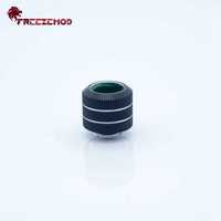 Złączki twarda rurka 10mm na 16mm 1/4" czarne Freezemod 8szt