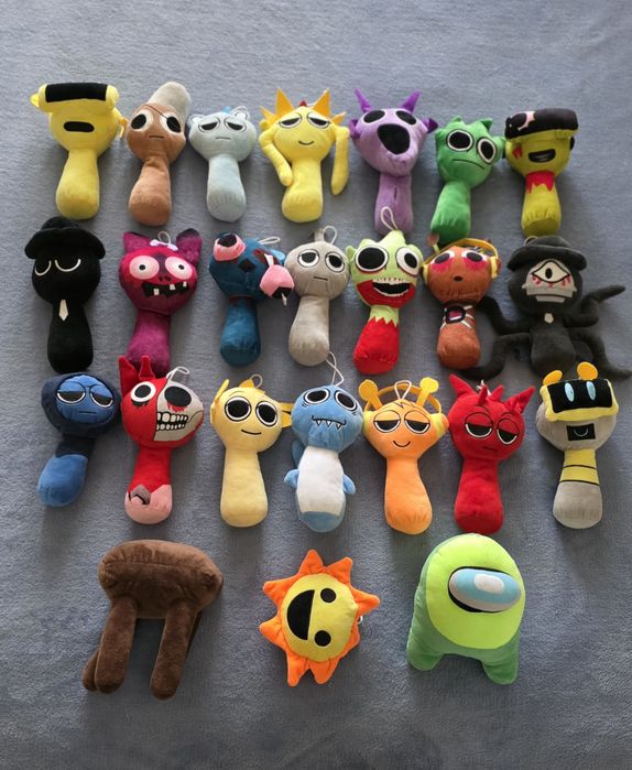 Іграшки,гном, спрунки, сиреноголовый, соник, картун кэт,мягкие игрушки