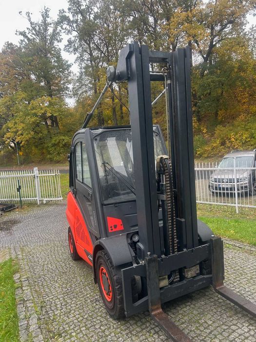 Wózek widłowy Linde H50D 2019 r.  triplex tylko 2193 mh.