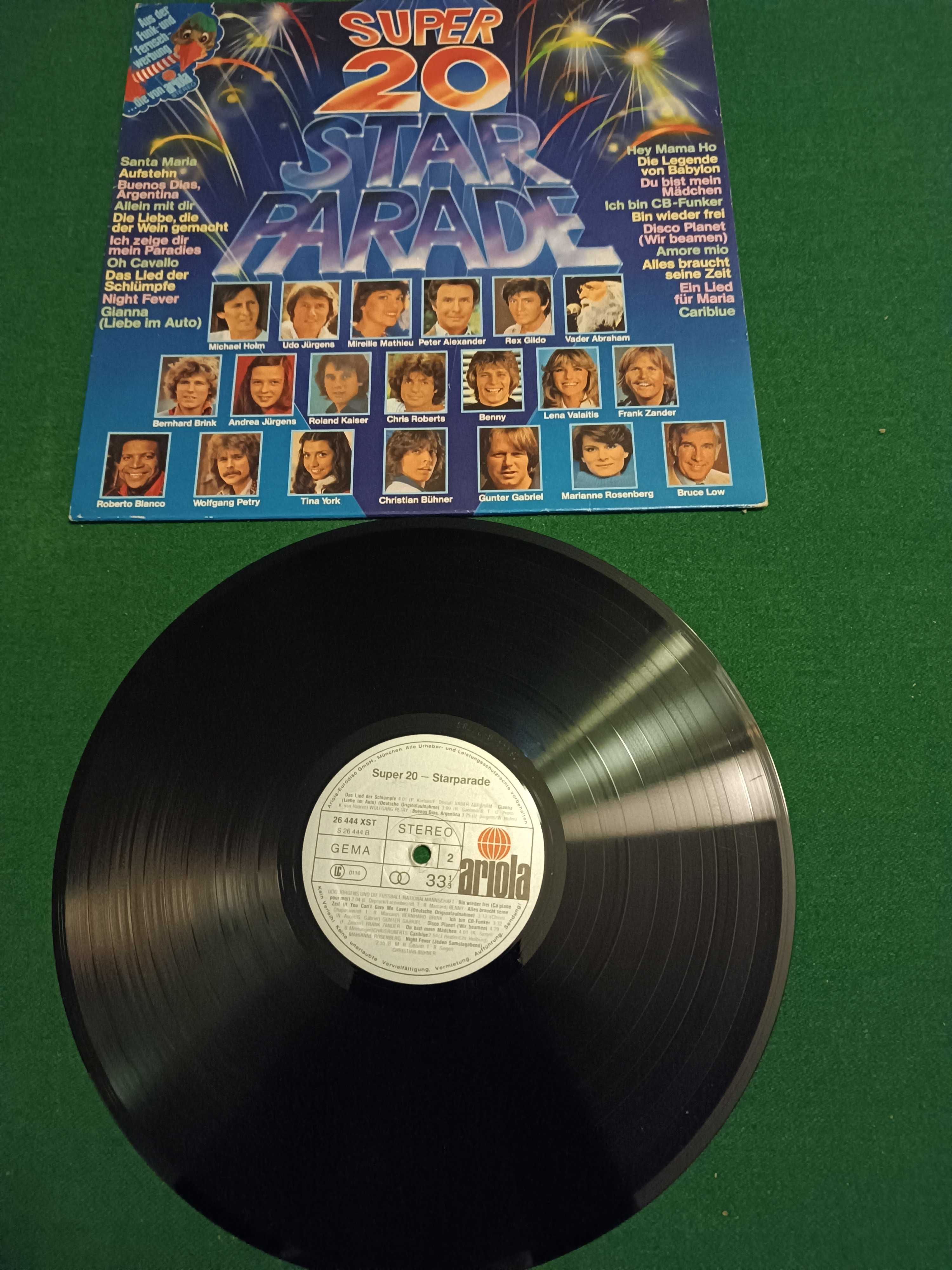 LP - Super 20 Star Parade (Rock, Pop, Disco, Pop Rock, Schlager)