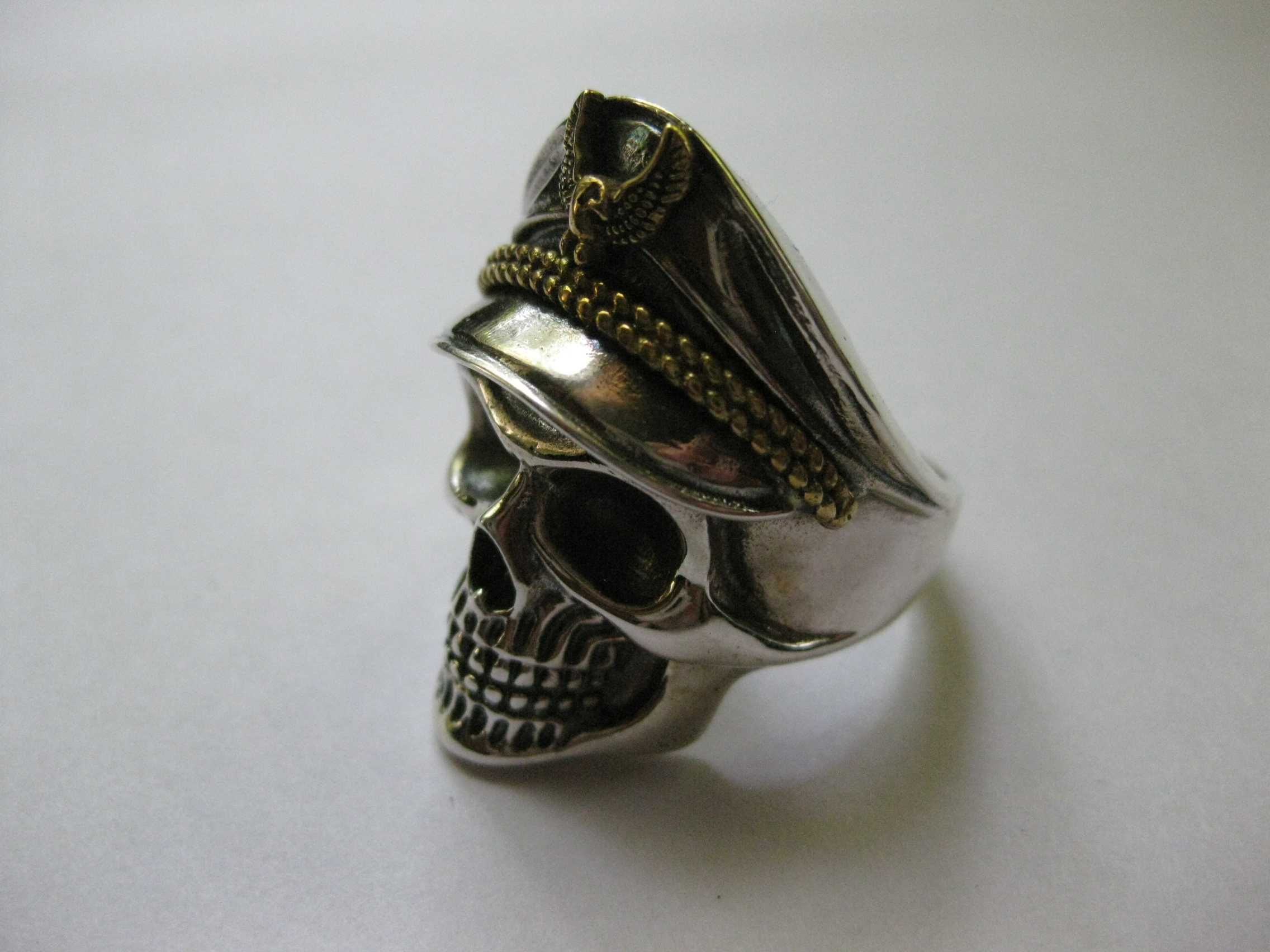 Серебряный перстень череп, кольцо, срібний перстень, silver ring 925