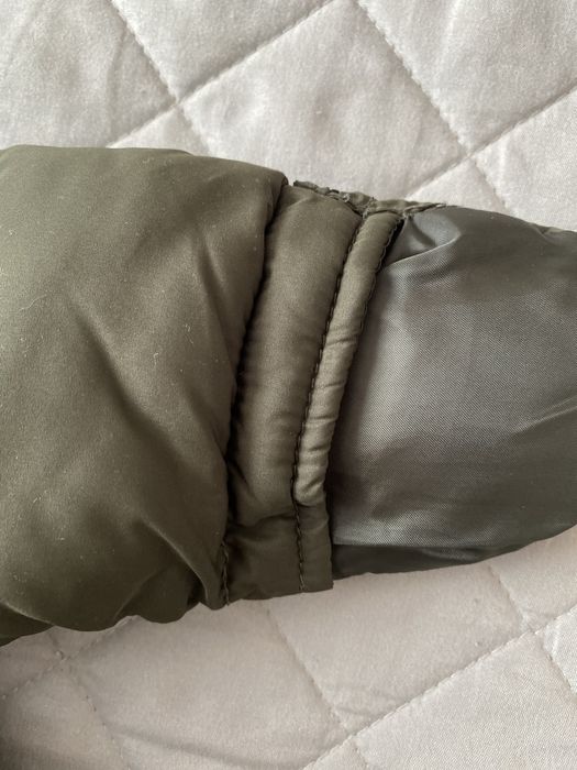 Теплий конверт H&M 62-68 2-6 міс хакі зелений 2 шт для близнюків/двійн