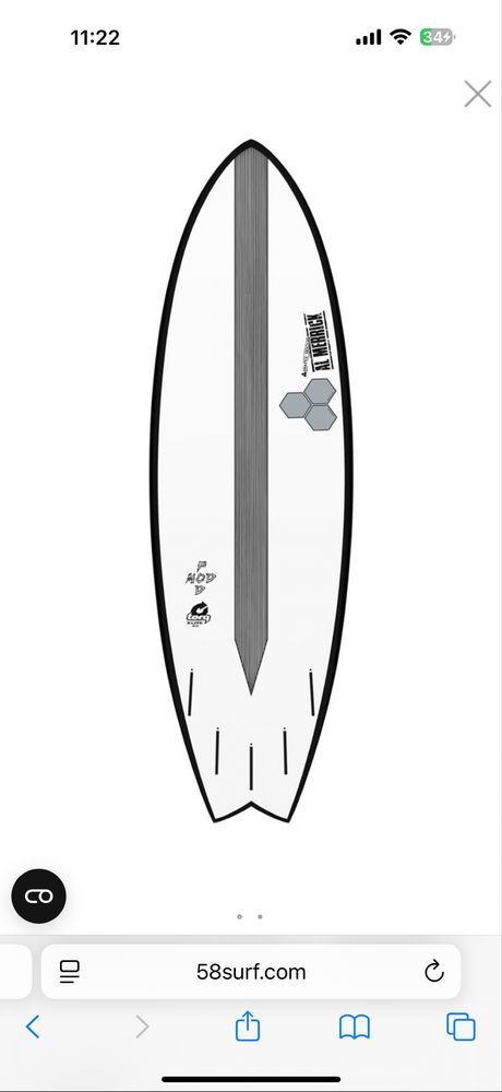 Prancha de Surf Al Merrick Pod Mod Torq 5’10