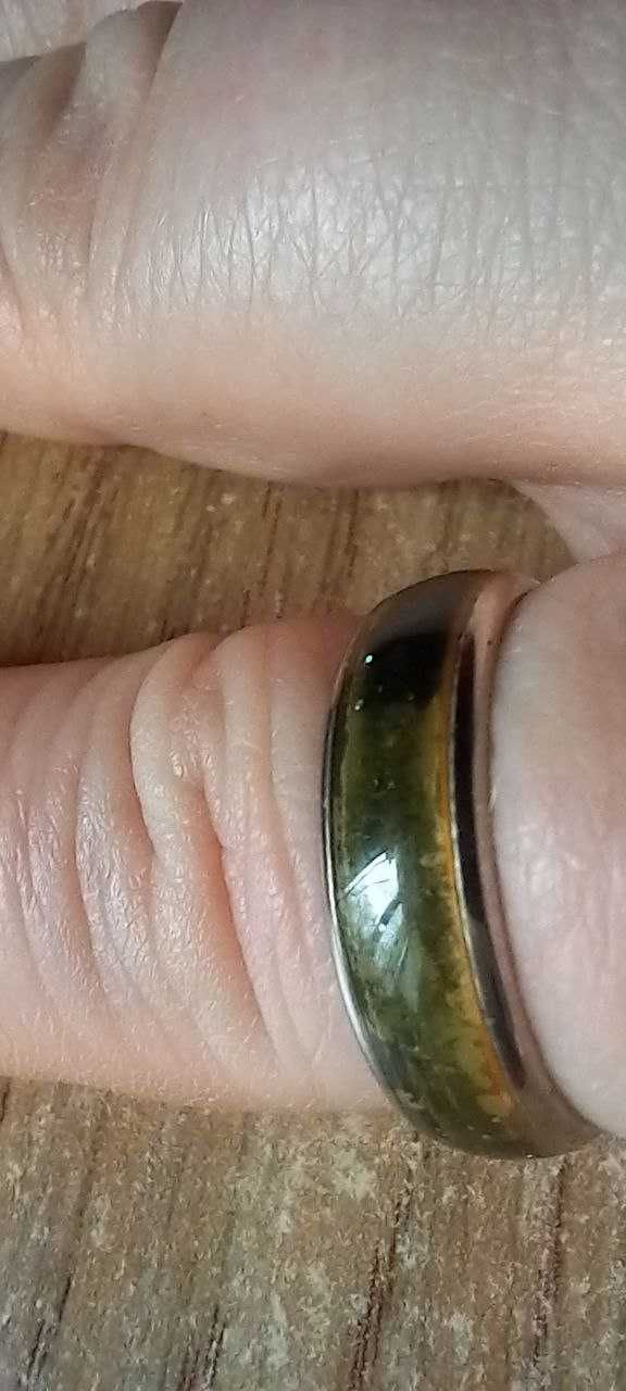 Бижутерия, кольцо с натуральным камнем размер 19-19,5 ДОНЕЦК