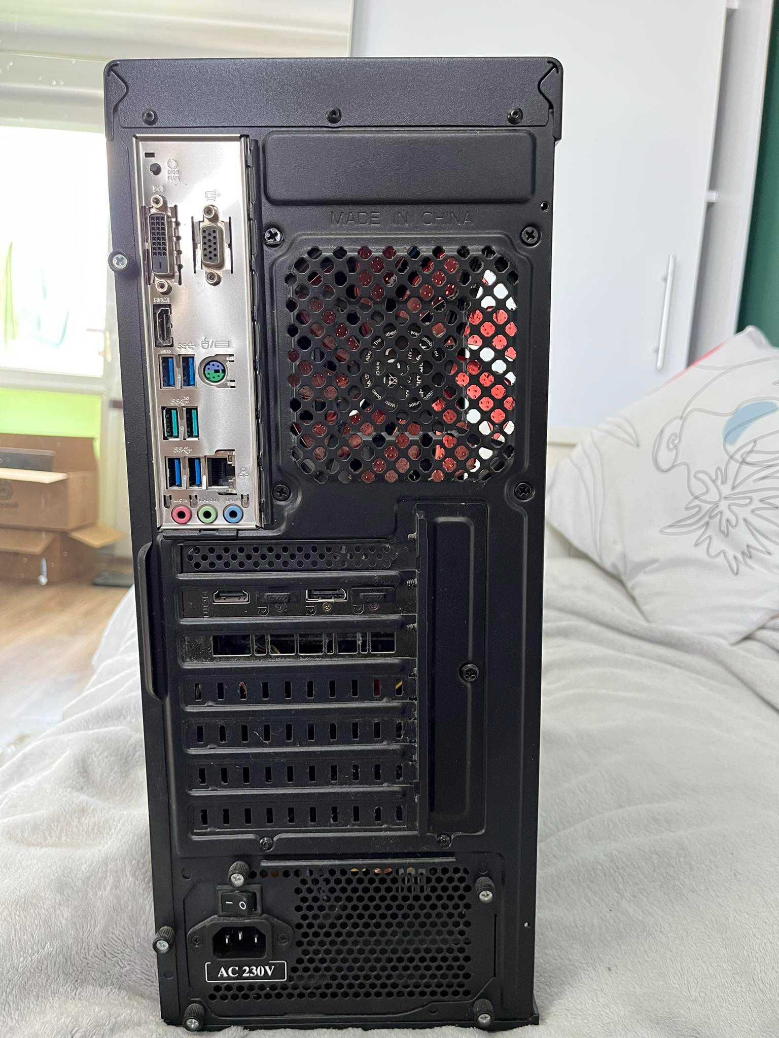 Komputer do gier Ryzen5 3500X Rx 5500 XT 256 gb m2 + 1TB hdd 600W B450