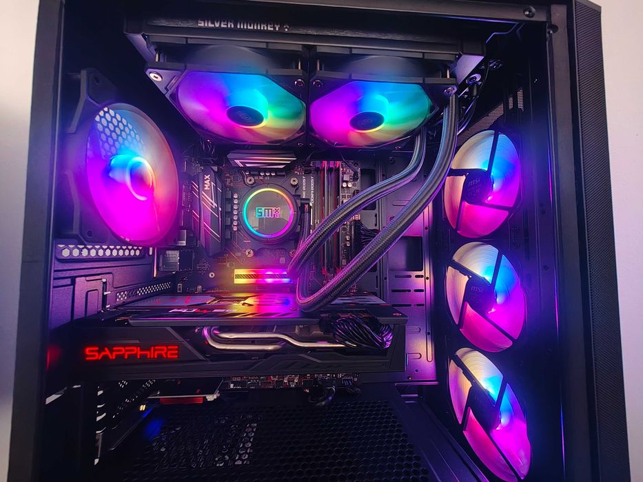 Ryzen 5600 • RX 5700 XT • 32GB RAM • 1TB SSD - komputer do gier z RGB