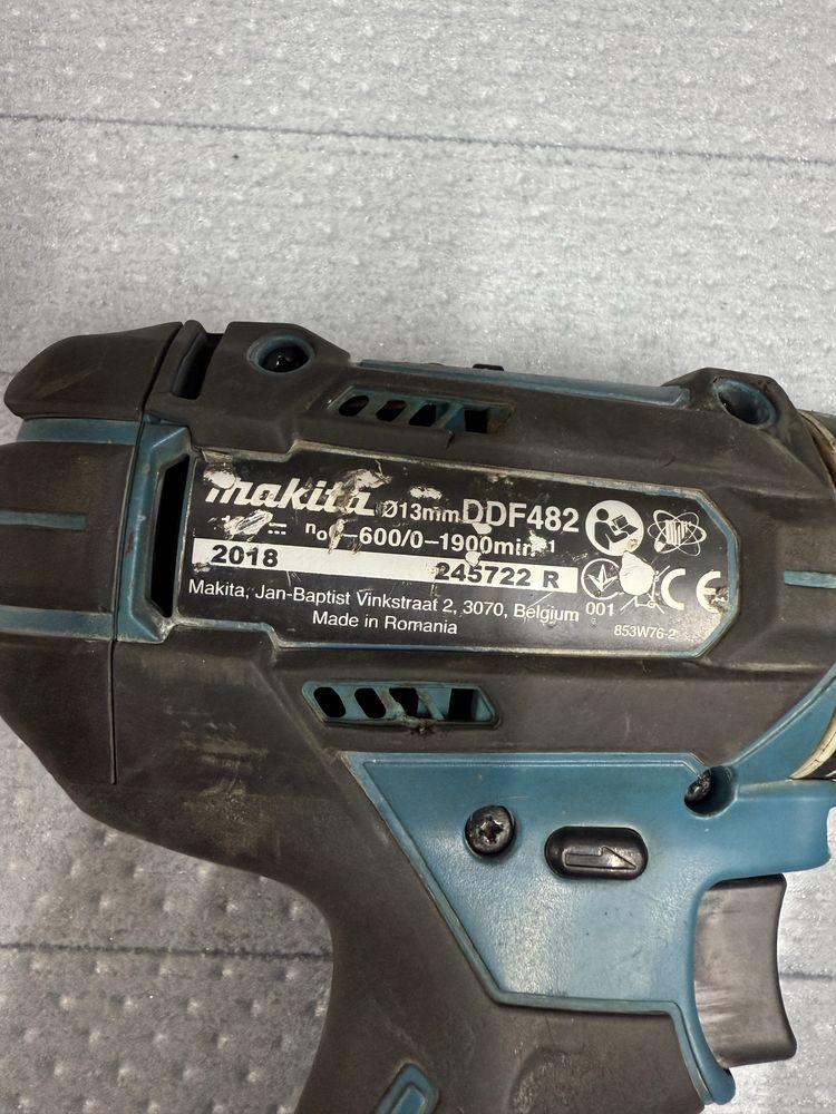 Шуроповерт Makita DDF482 і 2 АКБ 3,0 Ач