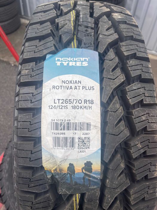 Шини Nokian Rotiiva AT Plus 265/70 R18 124S 4шт.