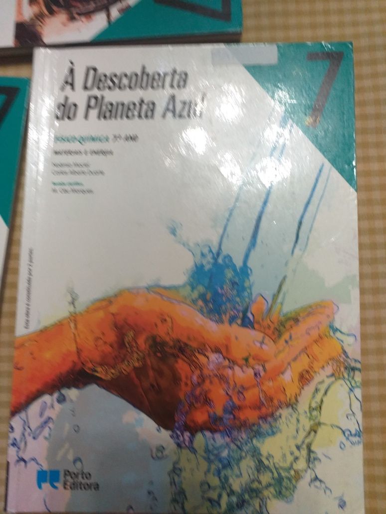 Manuais e CA 7 ano: A Descoberta do Planeta Azul de Fisico-Quimica